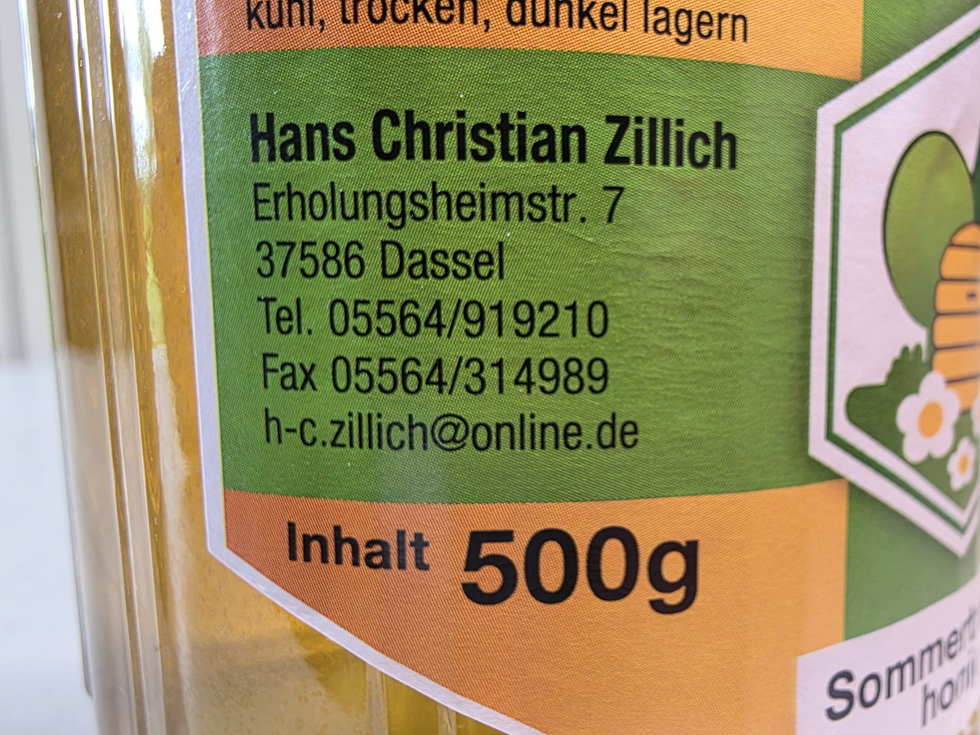 Kontaktdaten von Hans Christian Zillich